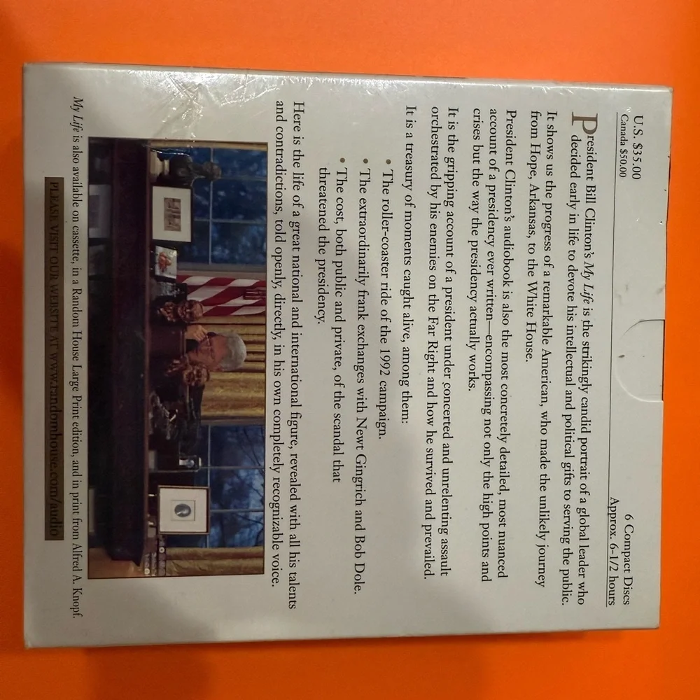 My Life by Bill Clinton Audiobook - Picture 2 of 2